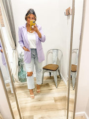 Lauren Blazer in Lavender