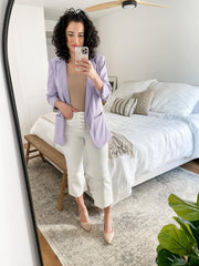 Lauren Blazer in Lavender