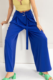 Paperbag Waist Wide Leg Pants