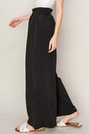 Paperbag Waist Wide Leg Pants