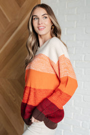 All Too Well Color Block Sweater