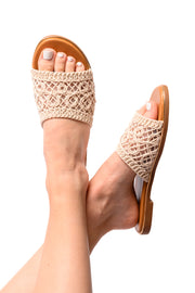 CORKYS Hey Beach Sandals in Natural