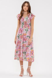 Flower Garden Floral Dress