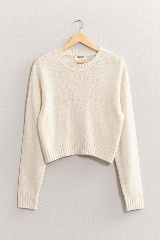 Wonder If You Regret Cropped Sweater 3 Colors