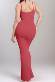 PREORDER Built-In Shapewear Sleeveless Maxi Dress 3 Colors