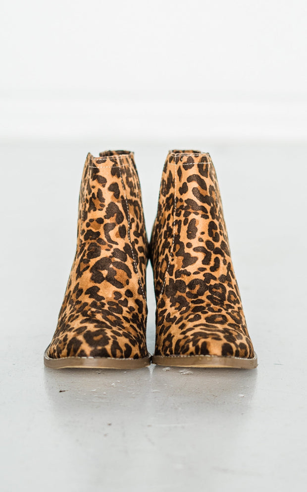 Tarim Bootie in Leopard